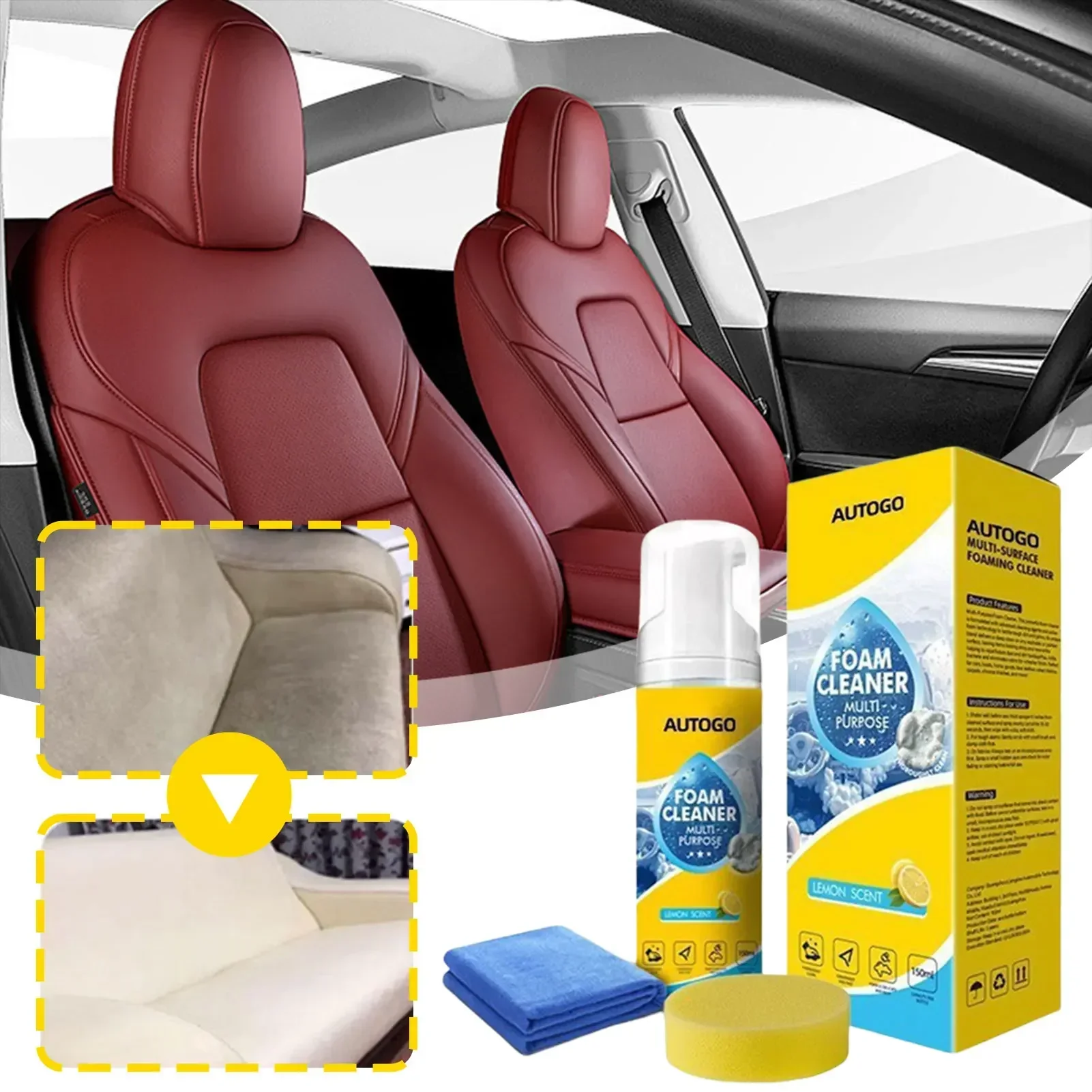 Sneaker Care Products - Pembersih Busa Serbaguna 150ml Untuk Interior