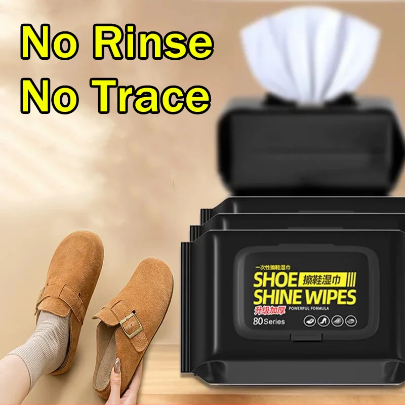 Sneaker Care Cleaning Kit - Tisu Pembersih Sepatu Portabel Tanpa Bilas,