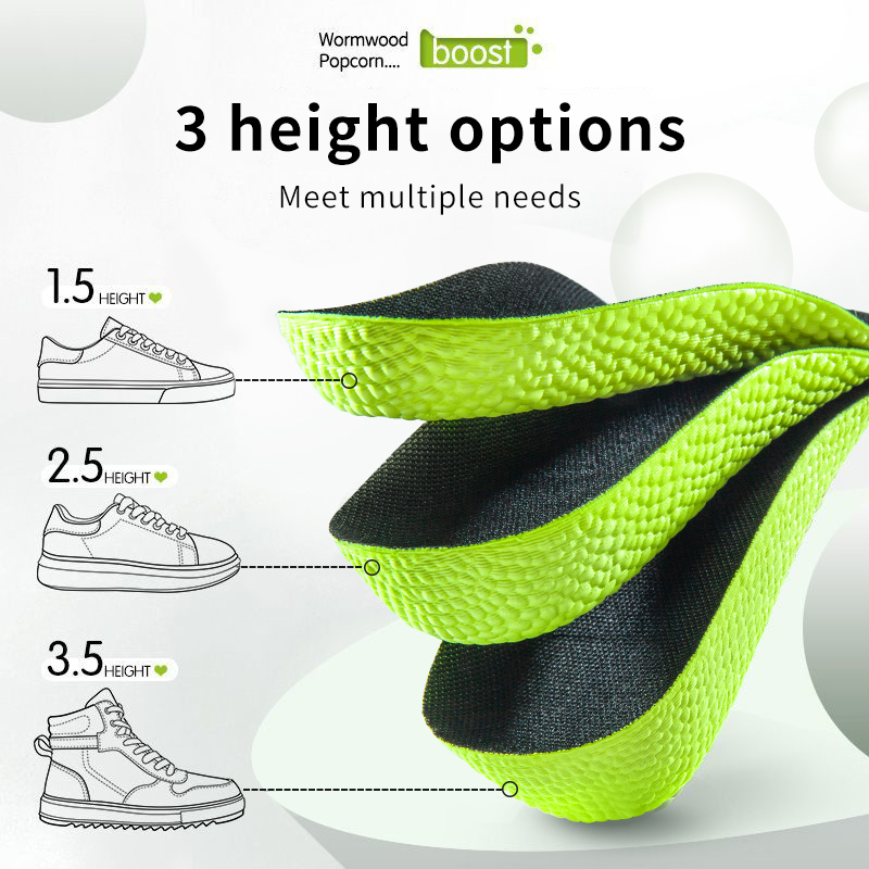 Insole Memory Foam - Sol Penambah Tinggi Busa Memori untuk
