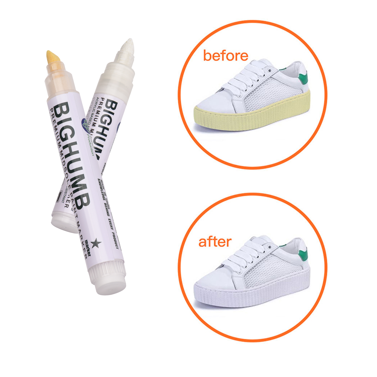 Midsole Marker Paint - Pena BIGTHUMB Premium Midsole Paint Marker