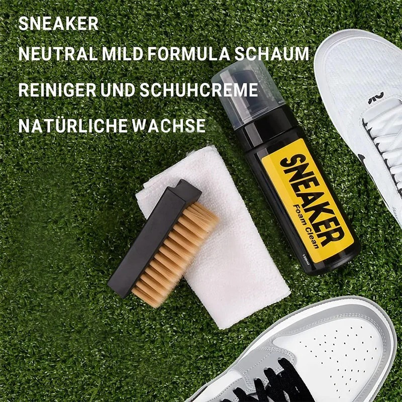 Kit Pembersih Busa Sepatu Olah - Sneaker Care Spray ulasan dan harga