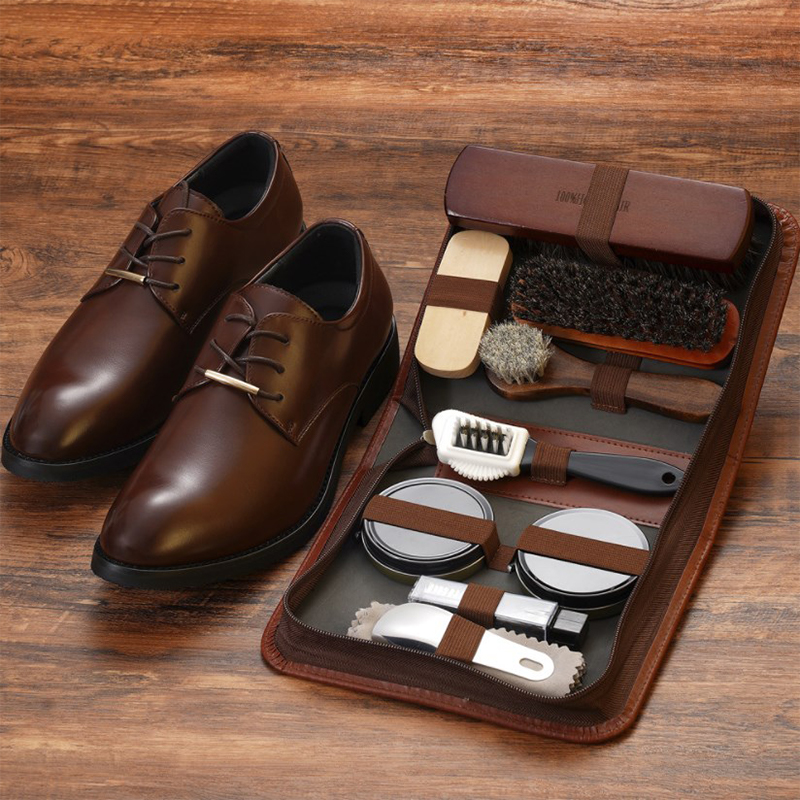 Sikat sepatu HorseHair, Set al - Sneaker Care Products ulasan dan harga