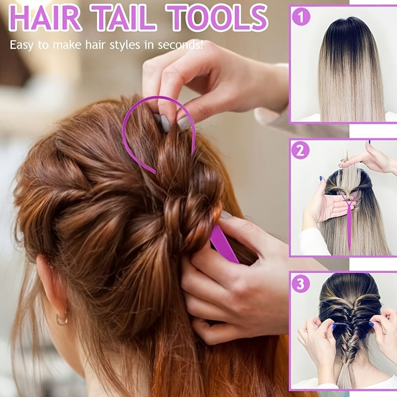 6Pcs Set Alat Penataan Rambut  - Brush Bristle Set ulasan dan harga