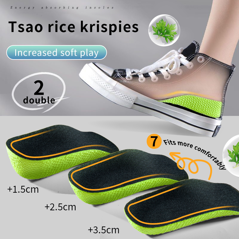 Sol Penambah Tinggi Busa Memor - Insole Memory Foam ulasan dan harga