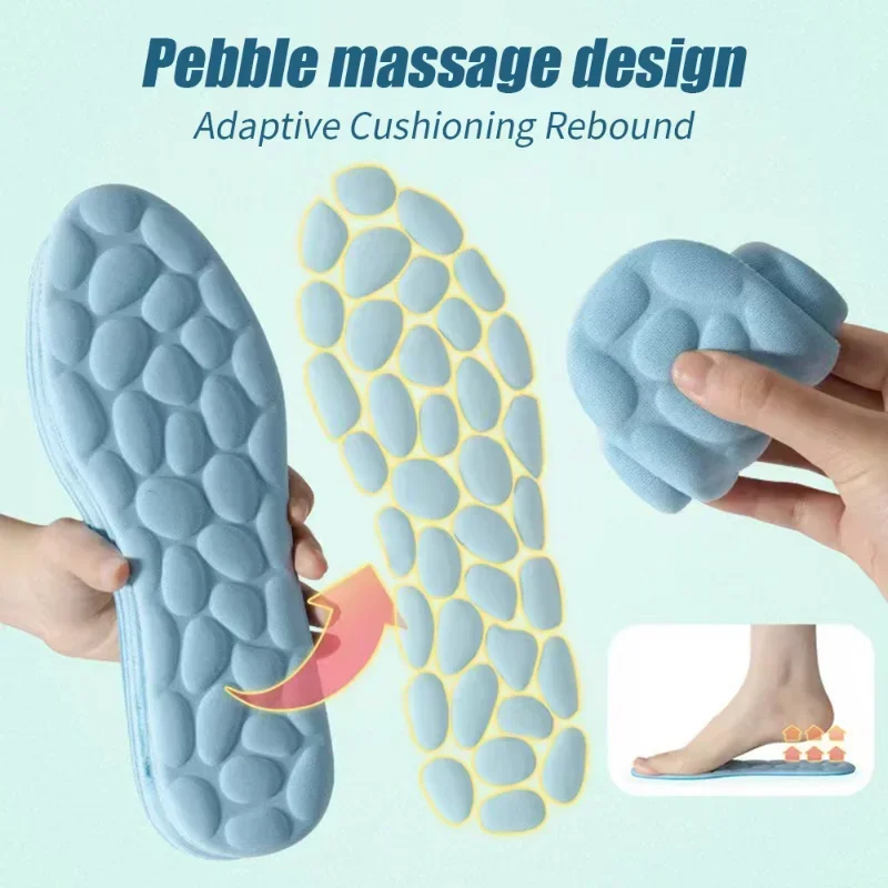 2/4 Buah Sol Busa Memori Pijat - Insole Memory Foam ulasan dan harga